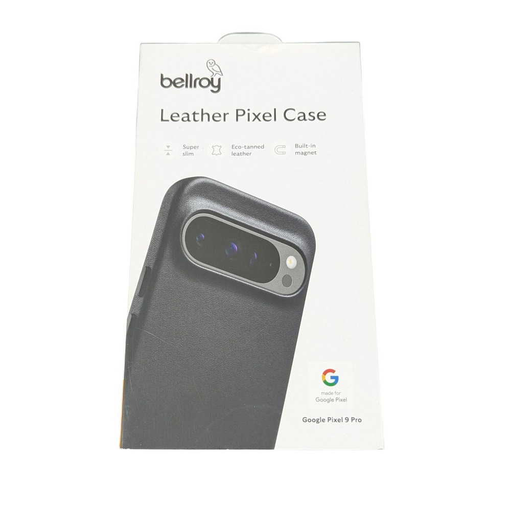 Aa2O Bellroy‎ Leather Case Cover for Google Pixel 9 Pro - Black Open Box